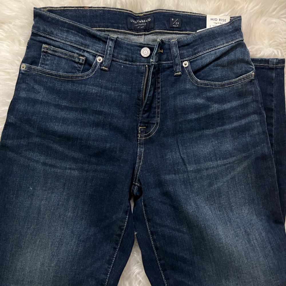 Lucky Mid Rise Jeans - Picture 2 of 3